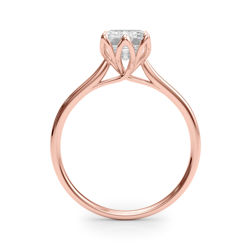 Classic Four-Prong Solitaire Engagement Ring