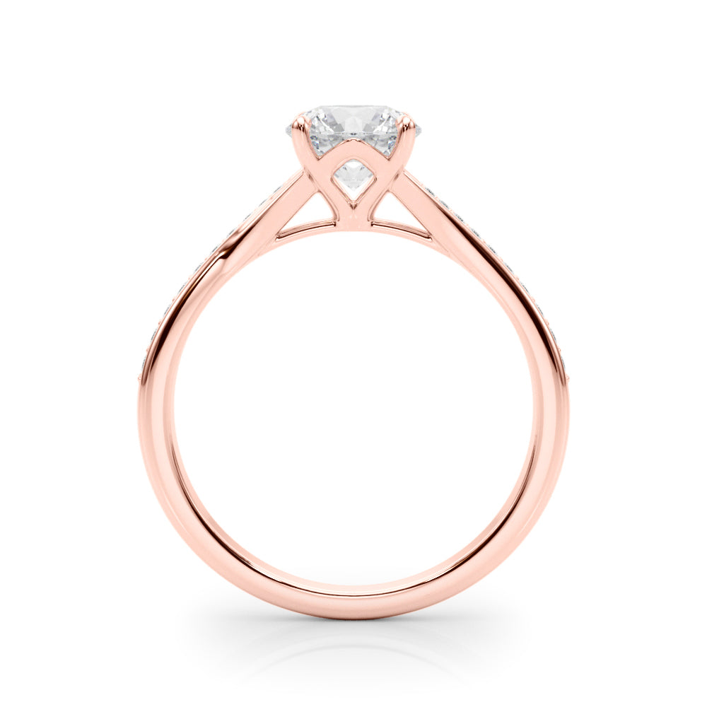 Channel-Set Diamond Engagement Ring (3/4 ct. tw.)