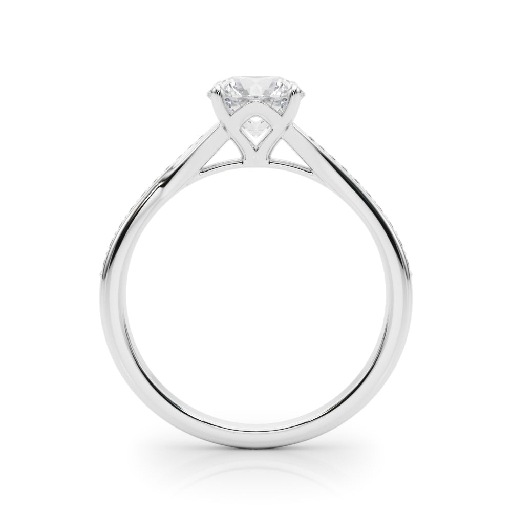 Channel-Set Diamond Engagement Ring (3/4 ct. tw.)