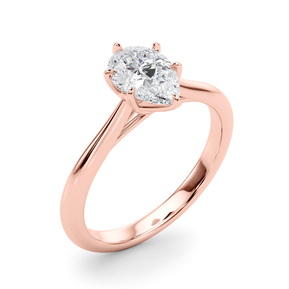 Classic Simple Solitaire Engagement Ring