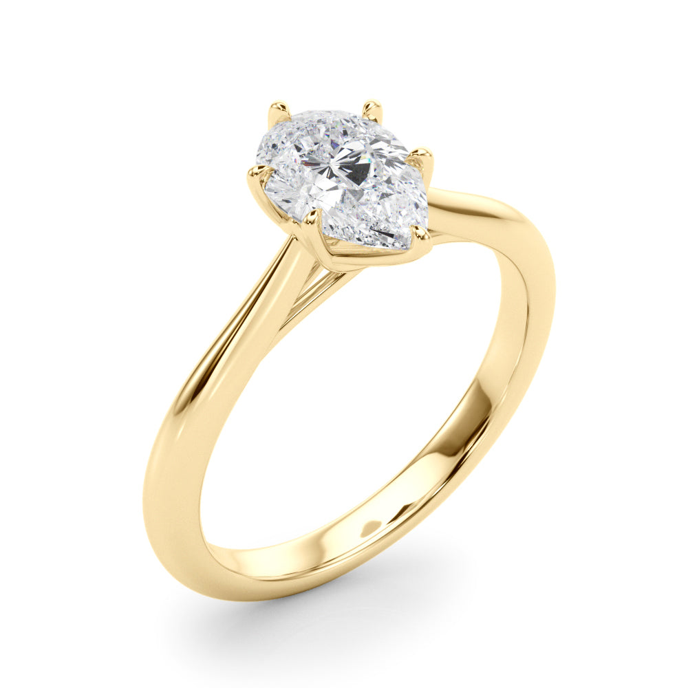 Classic Simple Solitaire Engagement Ring