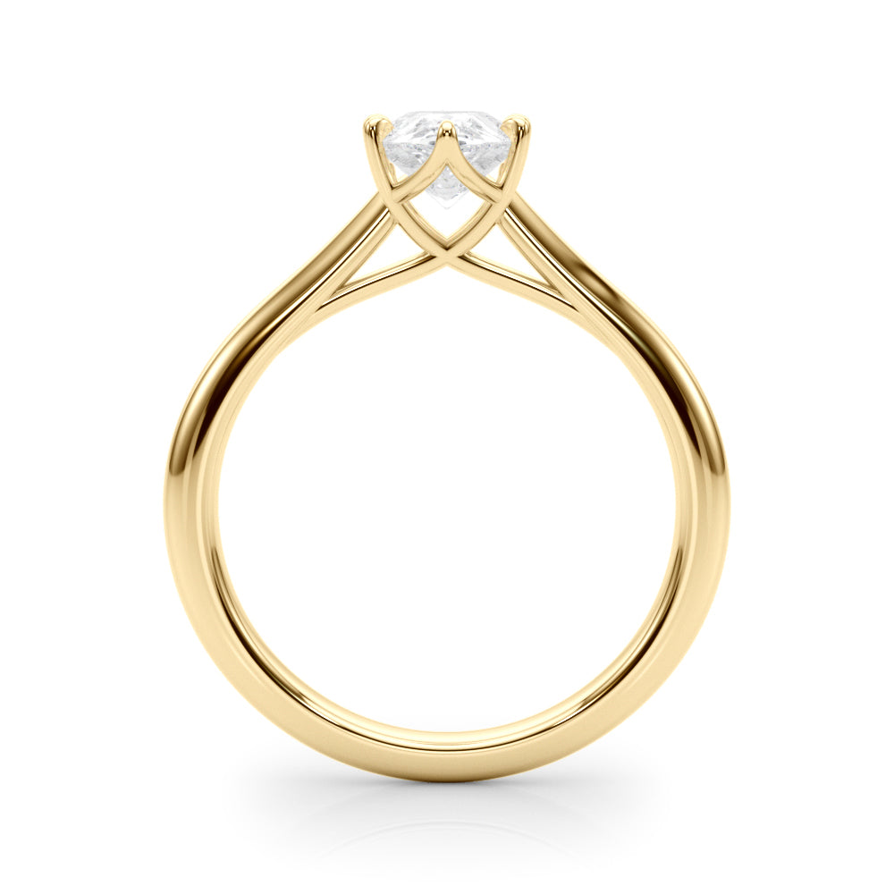 Classic Simple Solitaire Engagement Ring