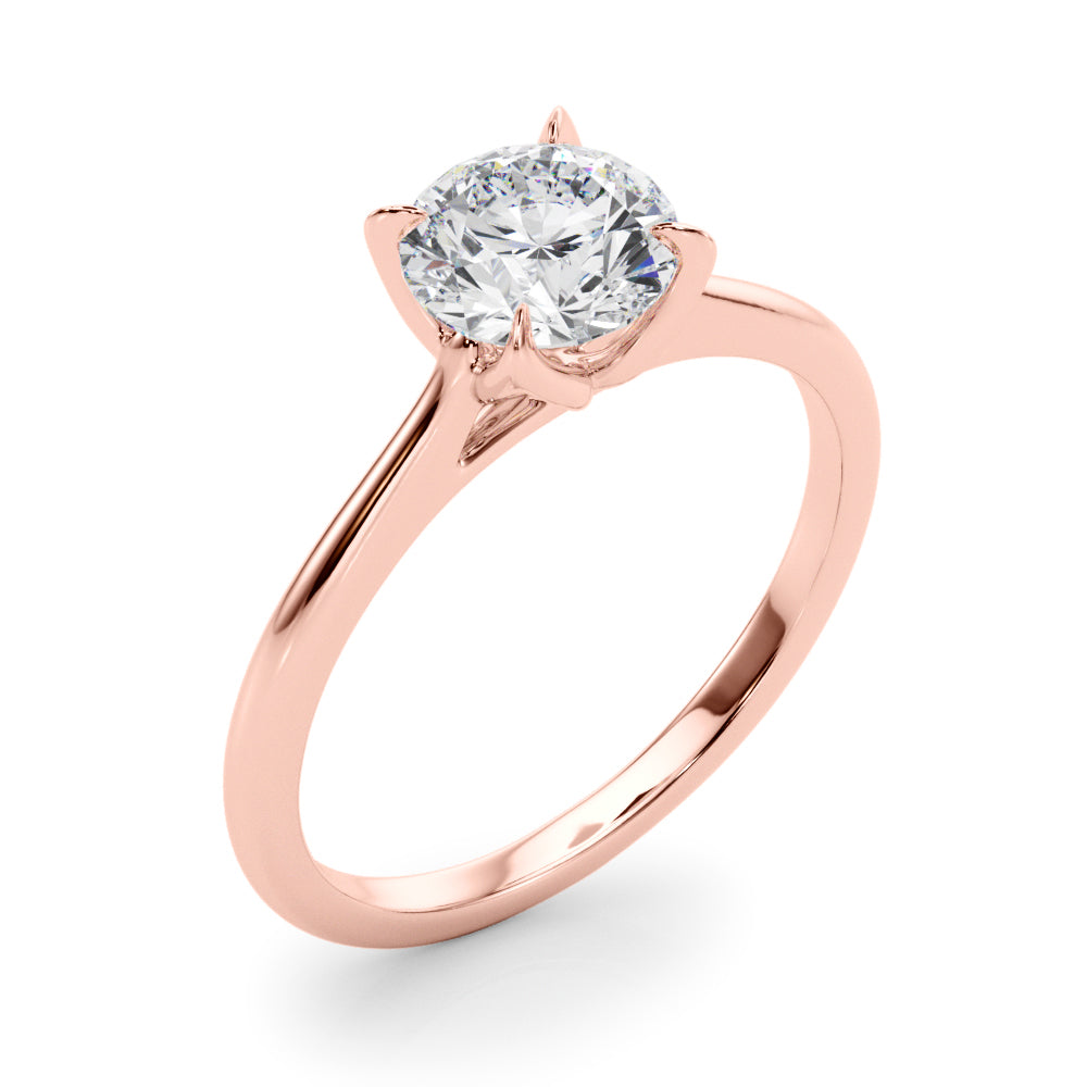 Classic Four-Prong Solitaire Engagement Ring