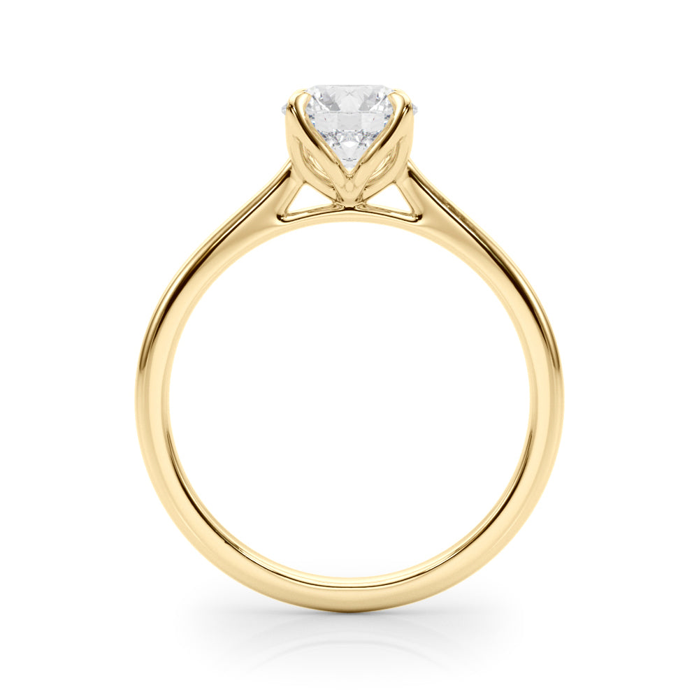 Classic Four-Prong Solitaire Engagement Ring