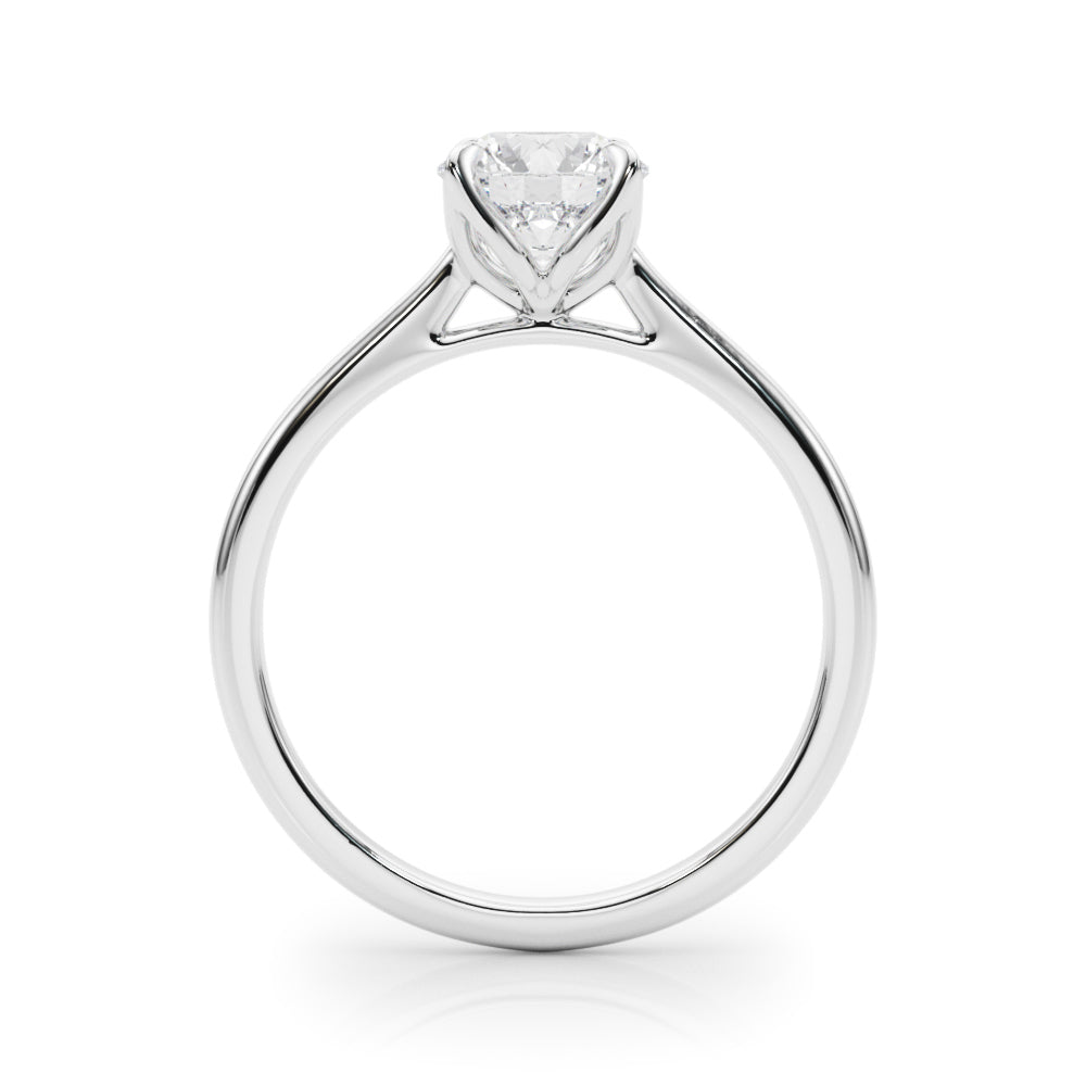 Classic Four-Prong Solitaire Engagement Ring