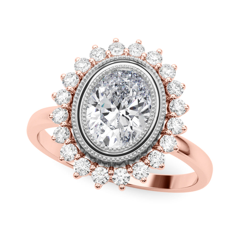 Classic Diamond Halo Engagement Ring (2 ct. tw.)