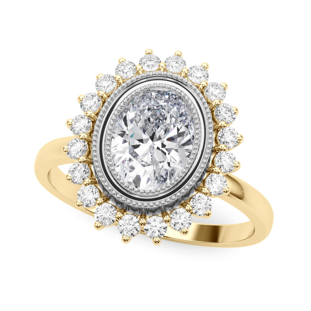 Classic Diamond Halo Engagement Ring (2 ct. tw.)