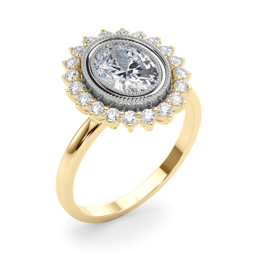 Classic Diamond Halo Engagement Ring (2 ct. tw.)