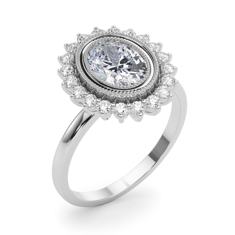 Classic Diamond Halo Engagement Ring (2 ct. tw.)