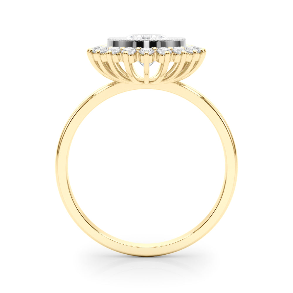 Classic Diamond Halo Engagement Ring (2 ct. tw.)