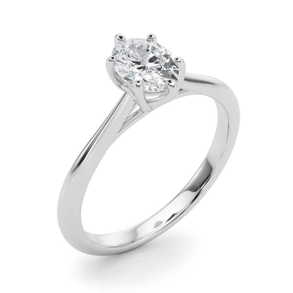 Classic Simple Solitaire Engagement Ring
