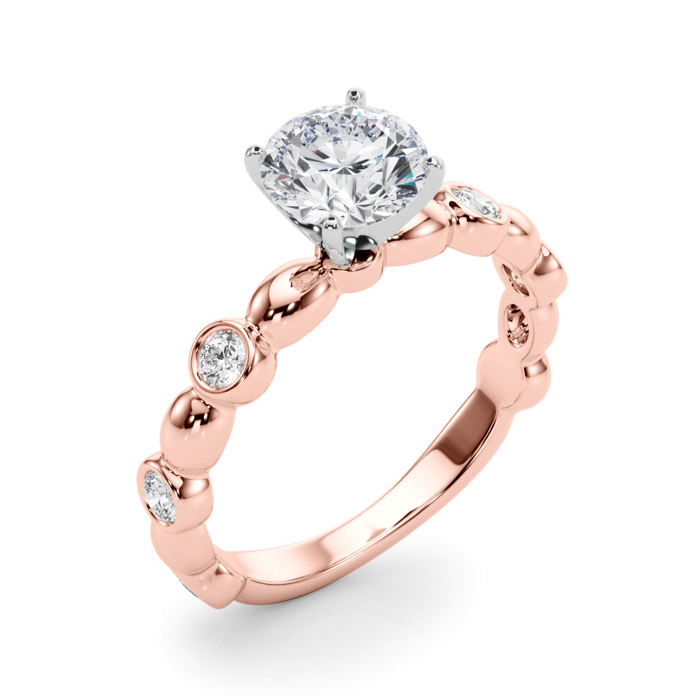 Bezel-Set Diamond Engagement Ring (1/4 ct. tw.)