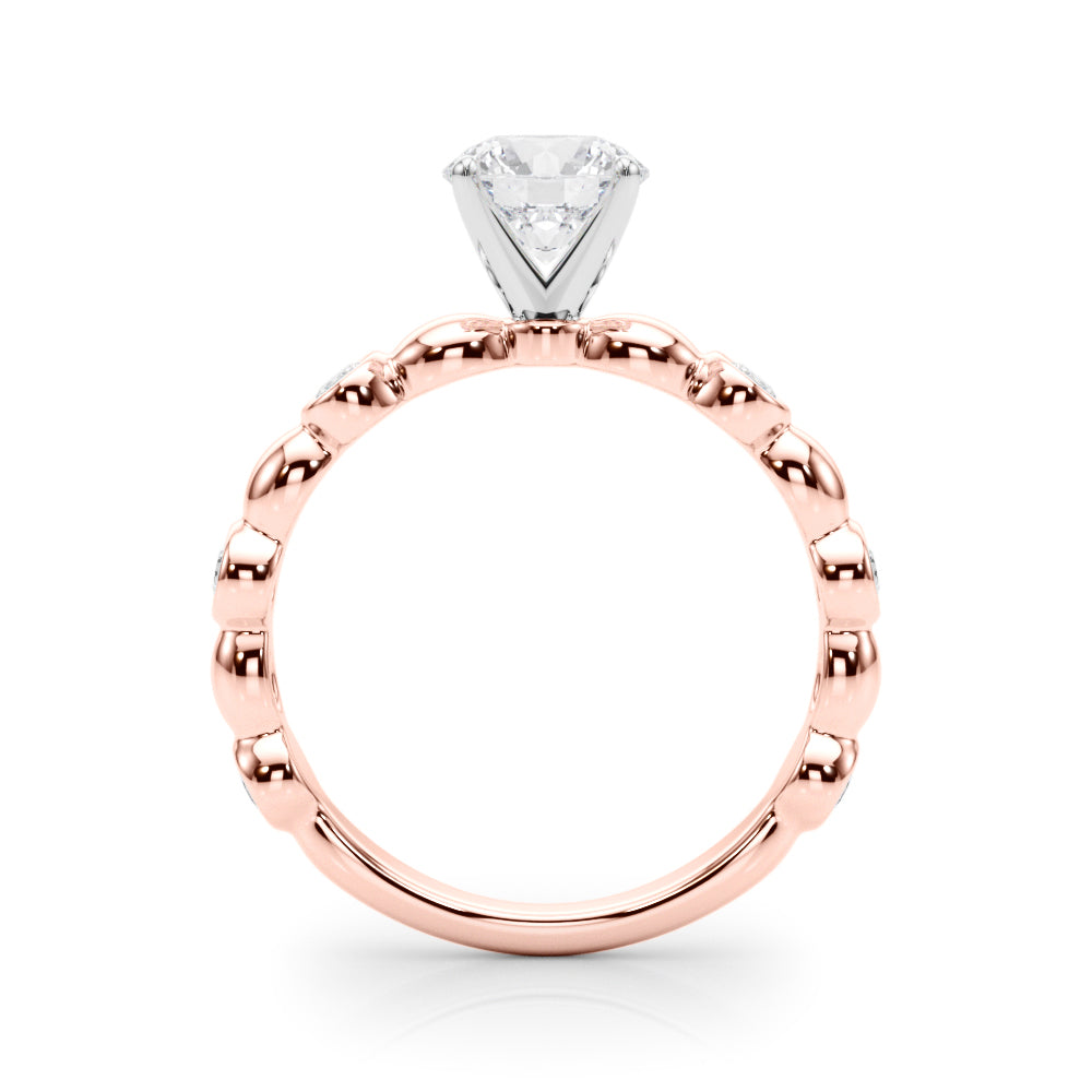 Bezel-Set Diamond Engagement Ring (1/4 ct. tw.)