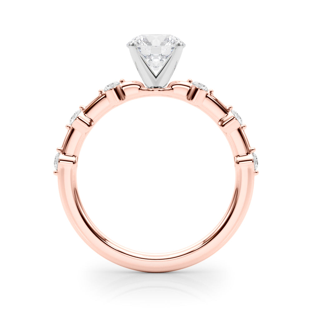 Graduated Diamond Engagement Ring (1/5 ct. tw.)