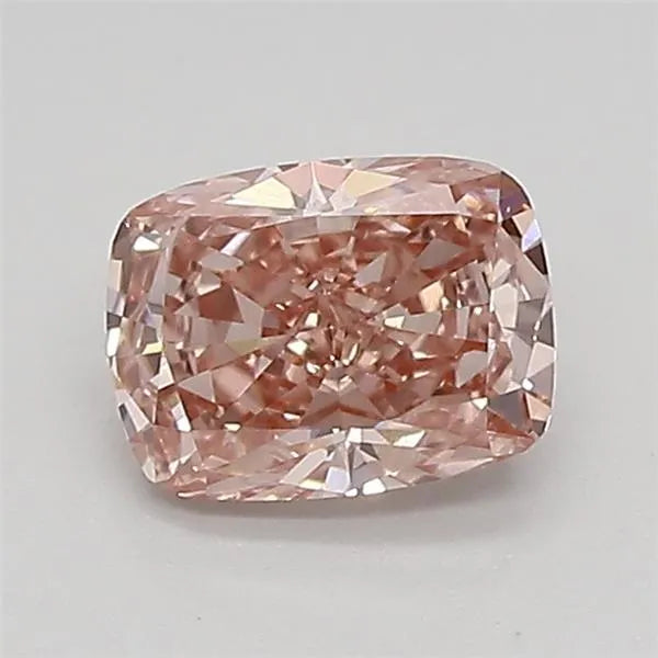 0.77ct Cushion modified Lab Grown Diamond (Colour Fancy Vivid Pink, Clarity VVS2, IGI Certified)