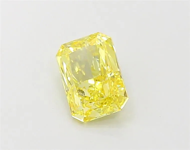 1.01ct Radiant Lab Grown Diamond (Colour Fancy Vivid Yellow, Clarity VS1, IGI Certified)