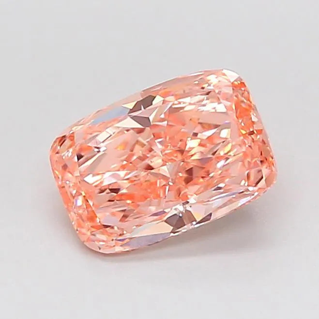 1.06ct Cushion modified Lab Grown Diamond (Colour Fancy Vivid Pink, Clarity VVS2, IGI Certified)
