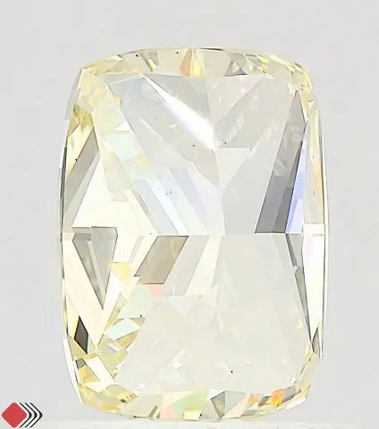 1.09ct Cushion modified Lab Grown Diamond (Colour Fancy Intense Yellow, Clarity VS2, IGI Certified)