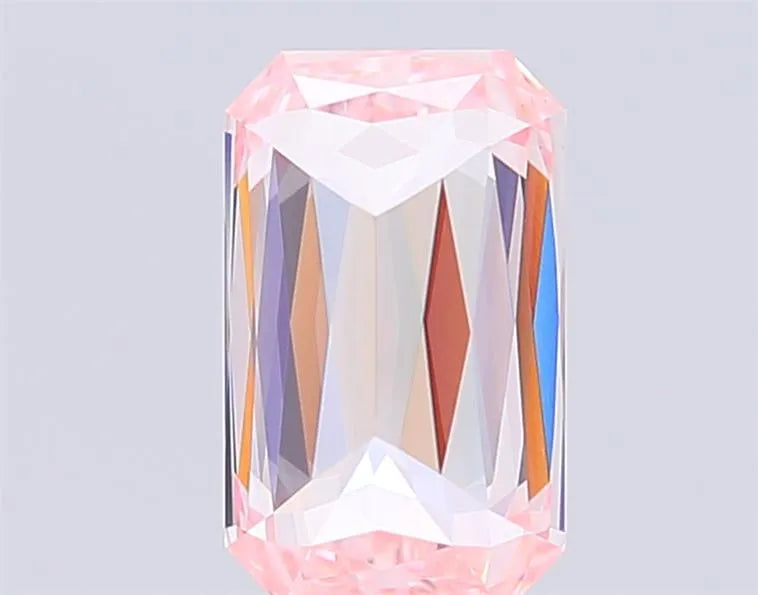 1.50ct Radiant Lab Grown Diamond (Colour Fancy Intense Pink, Clarity VVS2, IGI Certified)