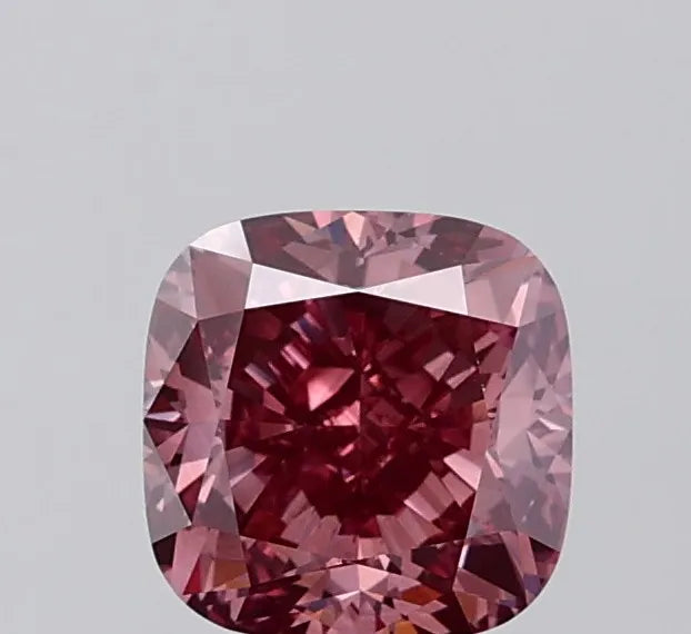 1.52ct Cushion modified Lab Grown Diamond (Colour Fancy Brown Pink, Clarity VVS2, IGI Certified)
