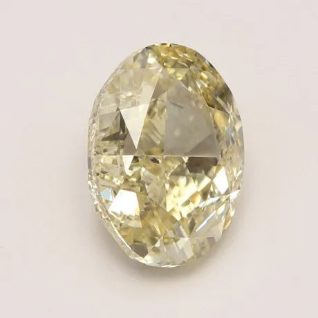 2.00ct Oval Natural Diamond (Colour Fancy Light Brownish Yellow, Clarity SI1, Cut VG, GIA Certified)