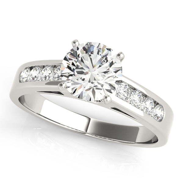 Classic Channel-Set Diamond Engagement Ring (1/5 ct. tw.)