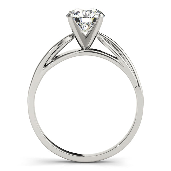 Classic Split-Shank Solitaire Engagement Ring