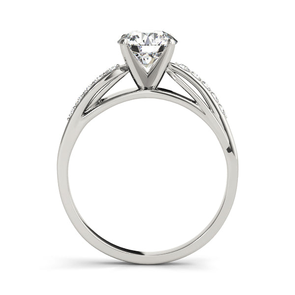 Classic Split Shank Diamond Engagement Ring (1/10 ct. tw.)
