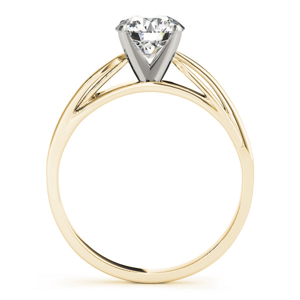 Classic Four-Prong Solitaire Diamond Engagement Ring