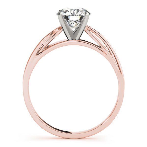 Classic Four-Prong Solitaire Diamond Engagement Ring