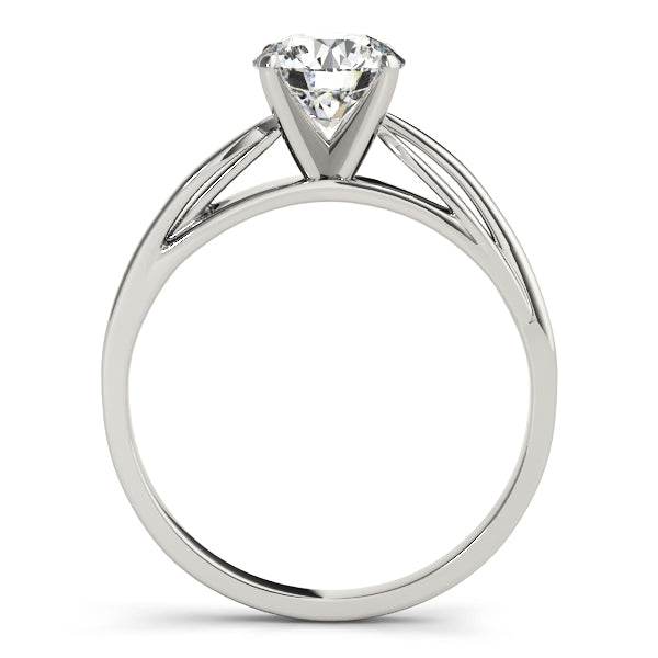 Classic Four-Prong Solitaire Diamond Engagement Ring