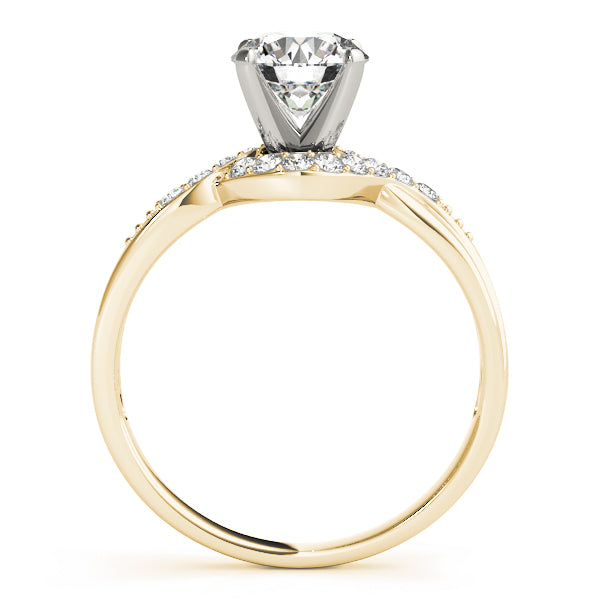Twist Diamond Engagement Ring (1/6 ct. tw.)
