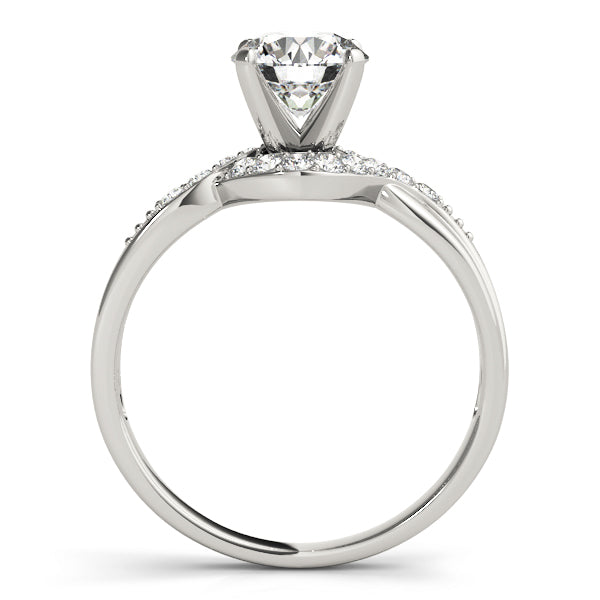 Twist Diamond Engagement Ring (1/6 ct. tw.)