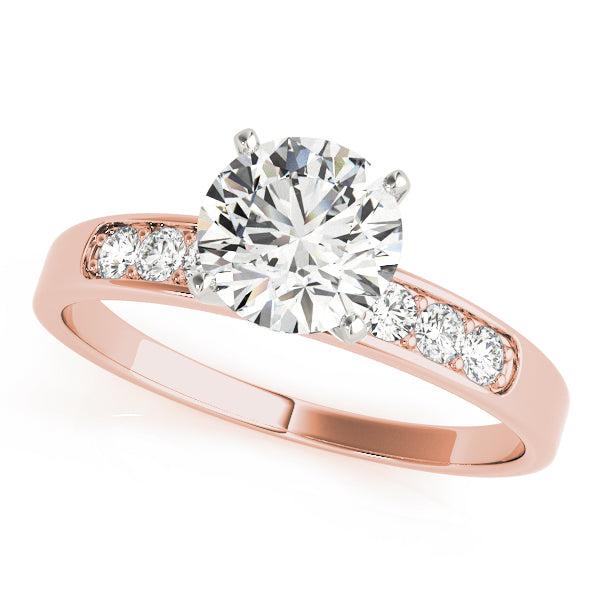 Channel-Set Diamond Engagement Ring (1/5 ct. tw.)