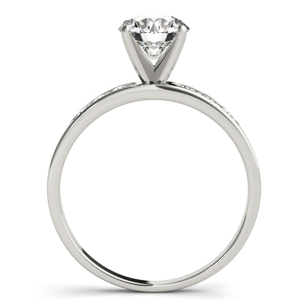Channel-Set Diamond Engagement Ring (1/5 ct. tw.)