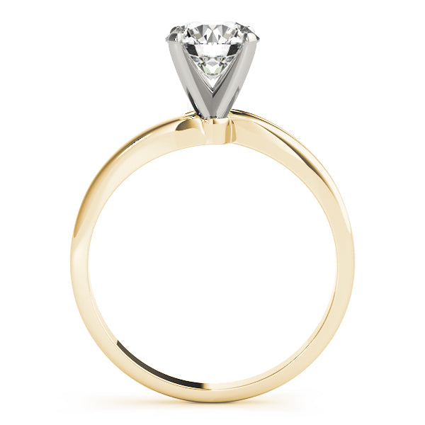 Classic Four-Prong Solitaire Diamond Engagement Ring