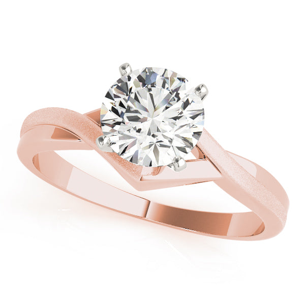 Classic Twist Solitaire Engagement Ring