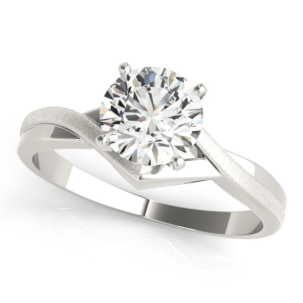 Classic Twist Solitaire Engagement Ring