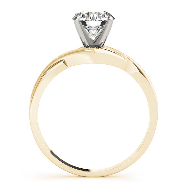 Classic Twist Solitaire Engagement Ring