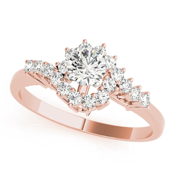 Radiant Halo Diamond Engagement Ring (1/5 ct. tw.)