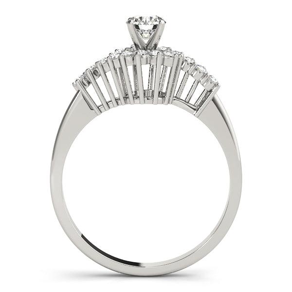 Radiant Halo Diamond Engagement Ring (1/5 ct. tw.)