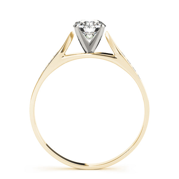 Channel-Set Diamond Engagement Ring (1/20 ct. tw.)
