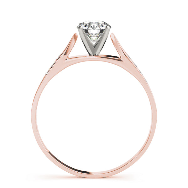 Channel-Set Diamond Engagement Ring (1/20 ct. tw.)