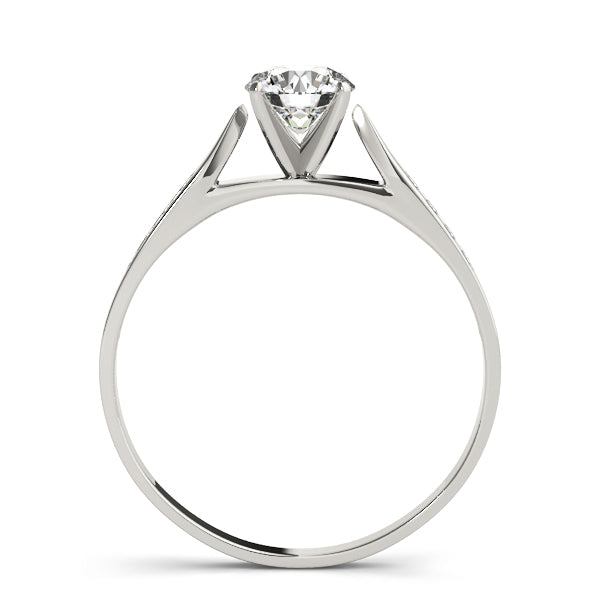 Channel-Set Diamond Engagement Ring (1/20 ct. tw.)