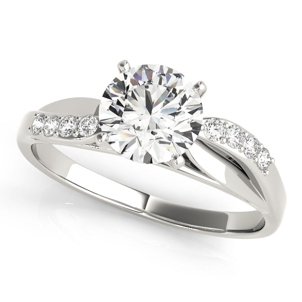 Split-Shank Diamond Engagement Ring (1/15 ct. tw.)