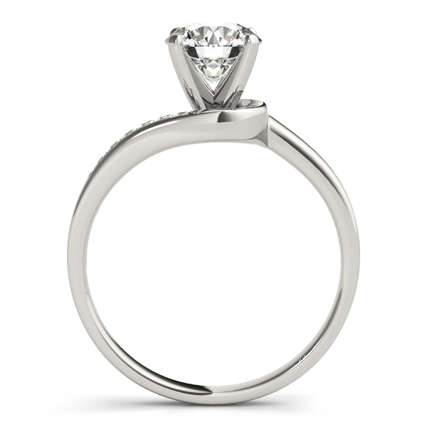 Bypass Diamond Engagement Ring (1/20 ct. tw.)