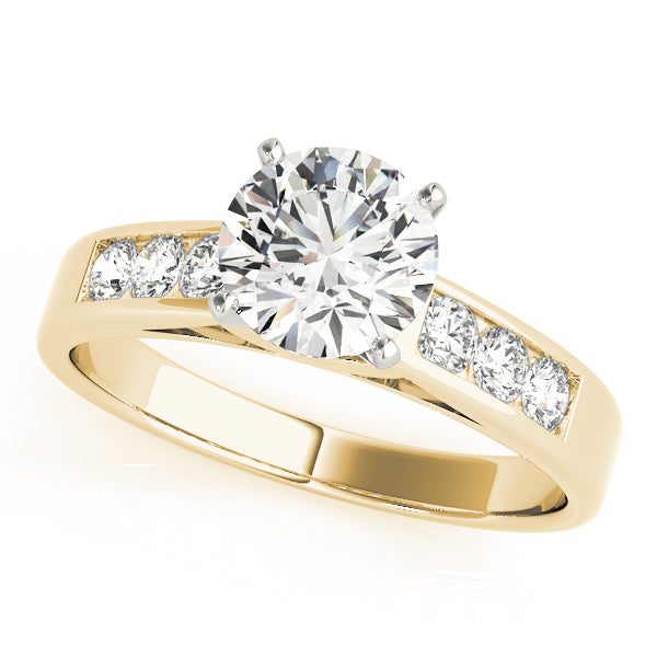 Channel-Set Diamond Engagement Ring (1/3 ct. tw.)