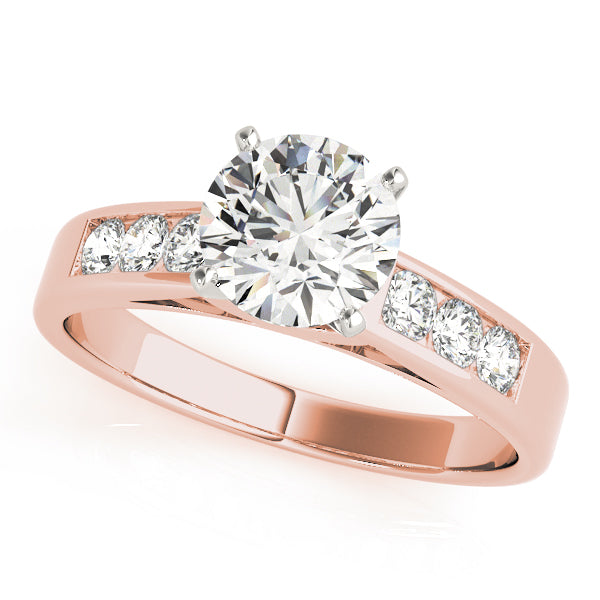 Channel-Set Diamond Engagement Ring (1/3 ct. tw.)