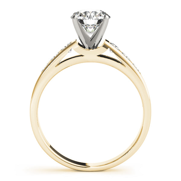 Channel-Set Diamond Engagement Ring (1/3 ct. tw.)