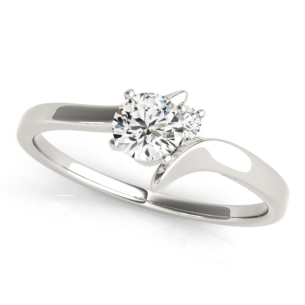 Petite Twist Diamond Engagement Ring (1/20 ct. tw.)